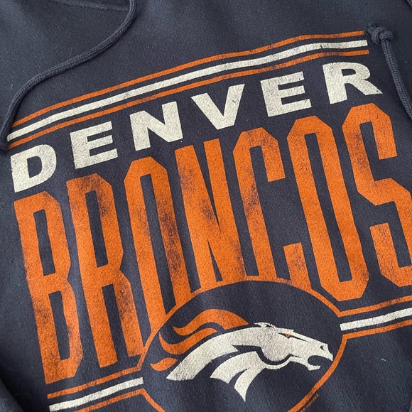 #216 DENVER BRONCOS FAN FOOTBALL HOODIE SIZE XXL - Picture 9 of 12